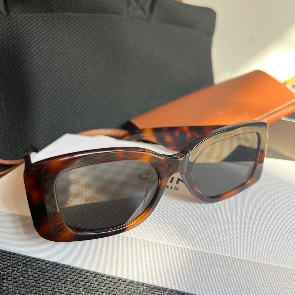 Celine Tortoiseshell Sunglasses